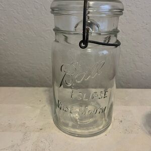 Ball Eclipse Wide Mouth Glass Jar - Clear